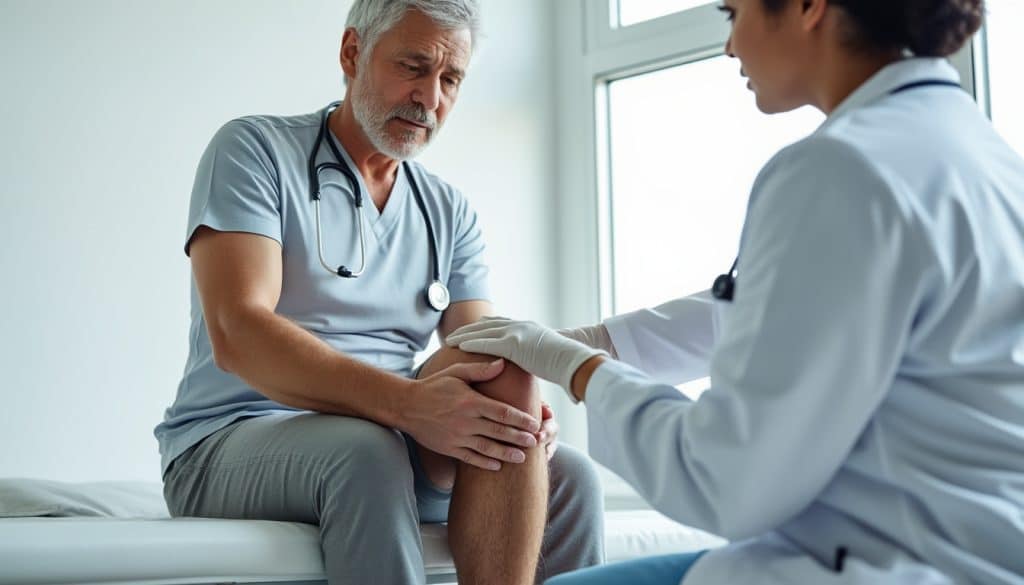 Douleur au genou : quand consulter