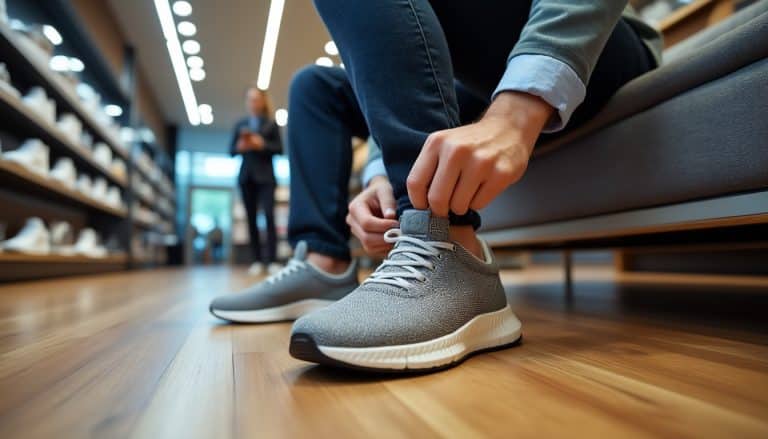 Essayer des chaussures : la méthode en magasin