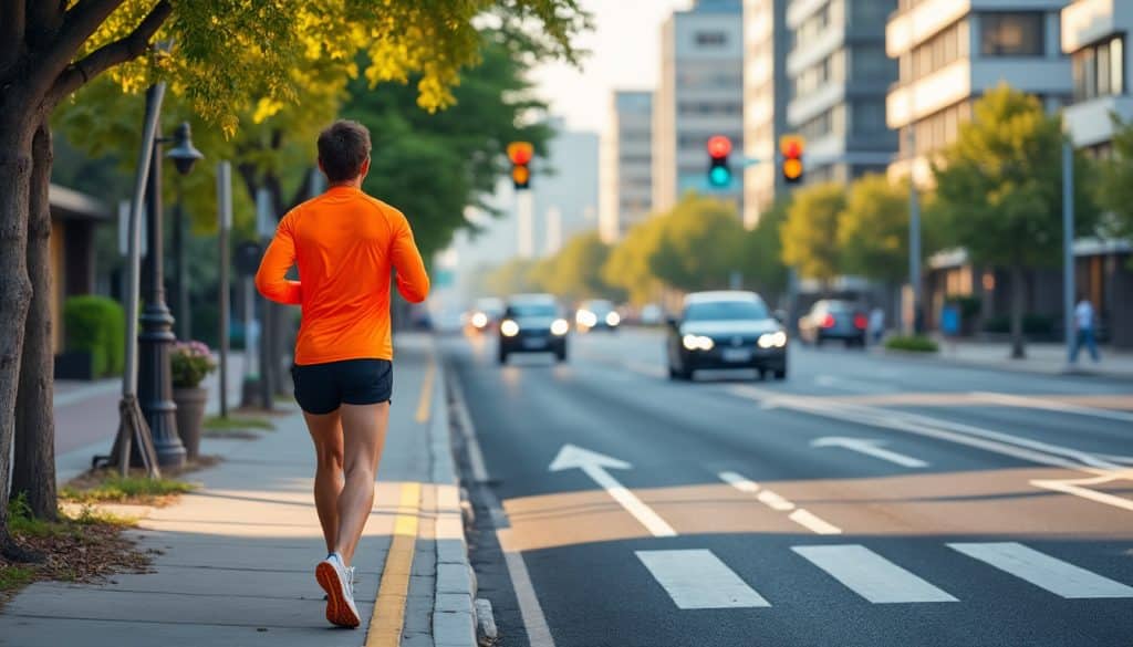 Courir en ville : sécurité et itinéraires