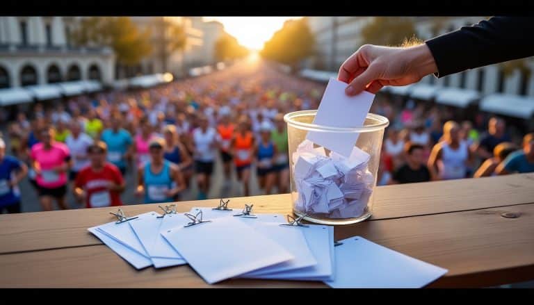 Dossards et tirage au sort : les grandes courses