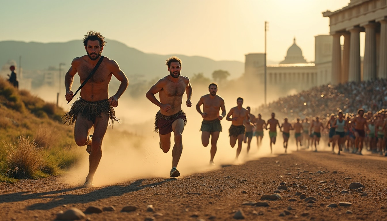 des premières courses de l’antiquité aux marathons populaires, découvrez l’histoire de la course à pied et son évolution à travers les siècles.
